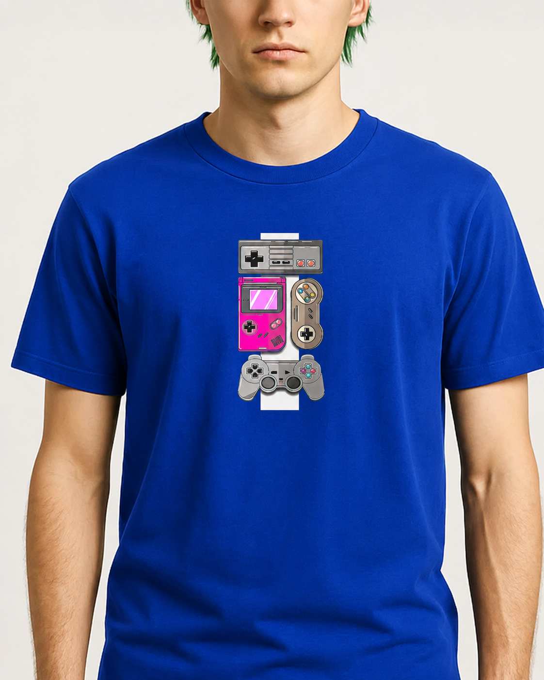 Polera Unisex Hombre Consola Retro