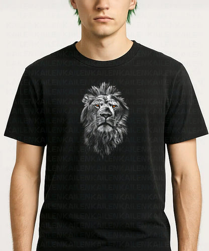 Polera Unisex Hombre Black Lion