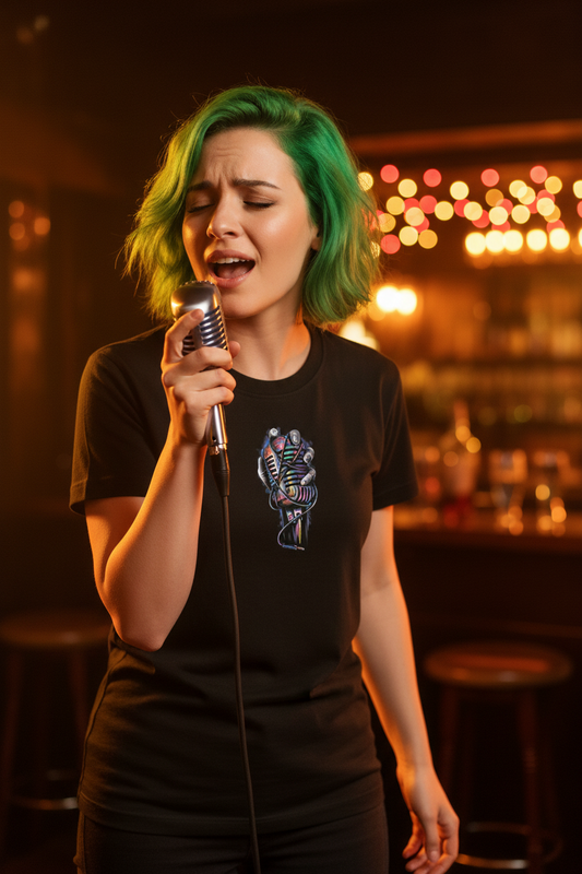 Polera Mujer Singer - Negro